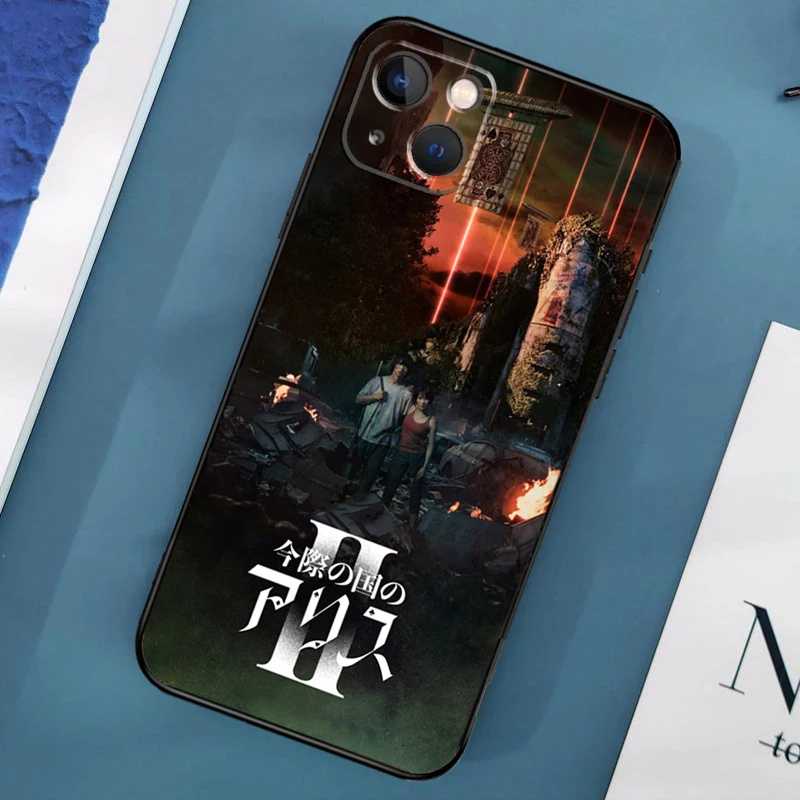 Hot Alice In Borderland Case For iPhone 16 15 11 12 13 14 Pro Max 12 13 Mini X XS Max XR Plus Cover Coque