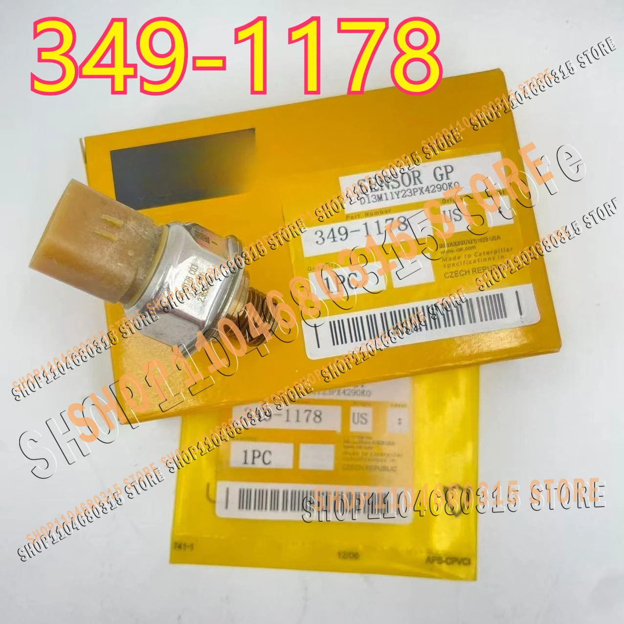 

For C18 988H 54 High Quality Fuel Oil Pressure Sensor 7PP4-4 349-1178