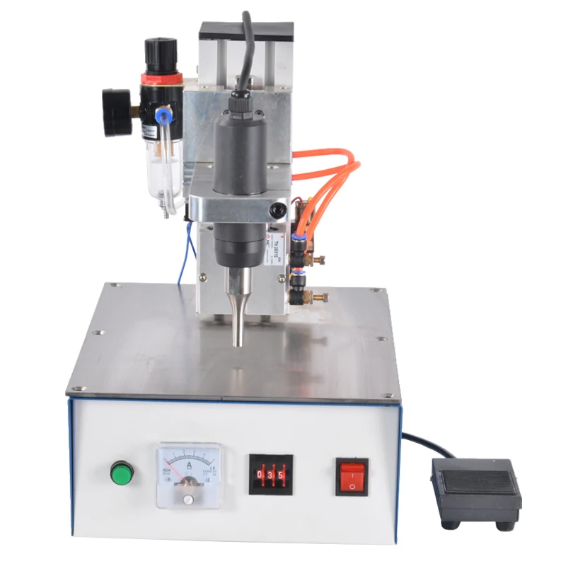 

Semi-automatic Ultrasonic Mask Welding Earloop Spot Welding Machine