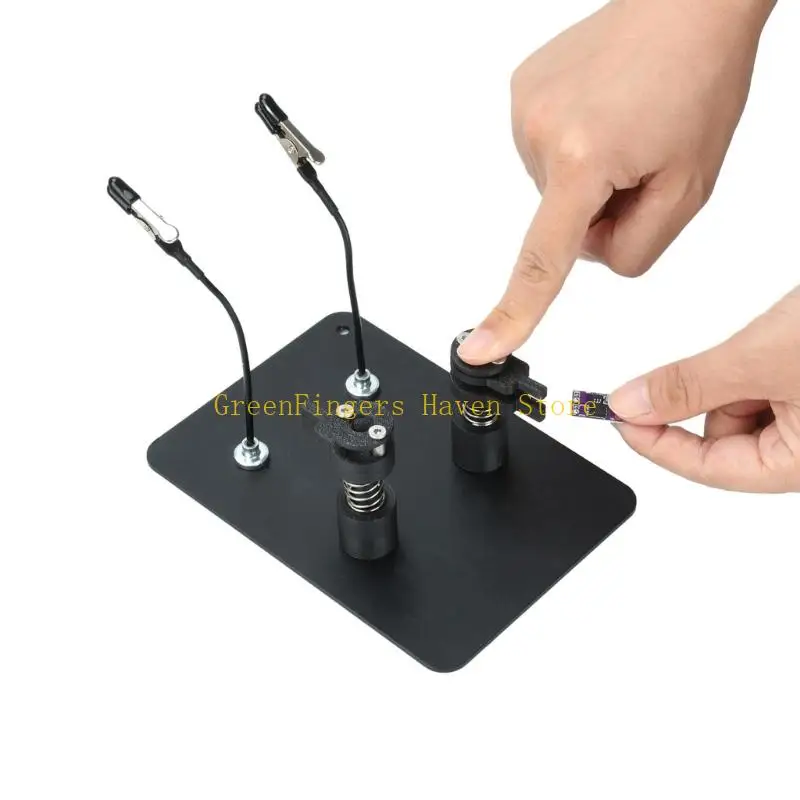 F68D PCB Holder Clamp with 360°Adjustable for Soldering and Benches Repair