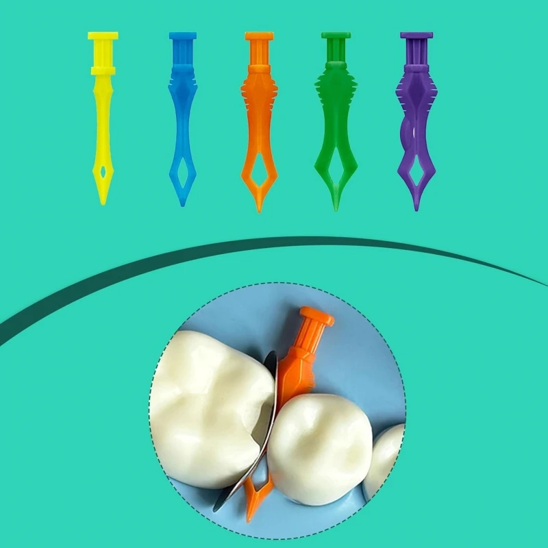 Dentales Sektionalmatrizensystem A2 Metallmatrizen NITI Klemm- und Trennring Keilmesser Diamantkeile Zangen Zahnmedizinisches Werkzeug – Detail 11