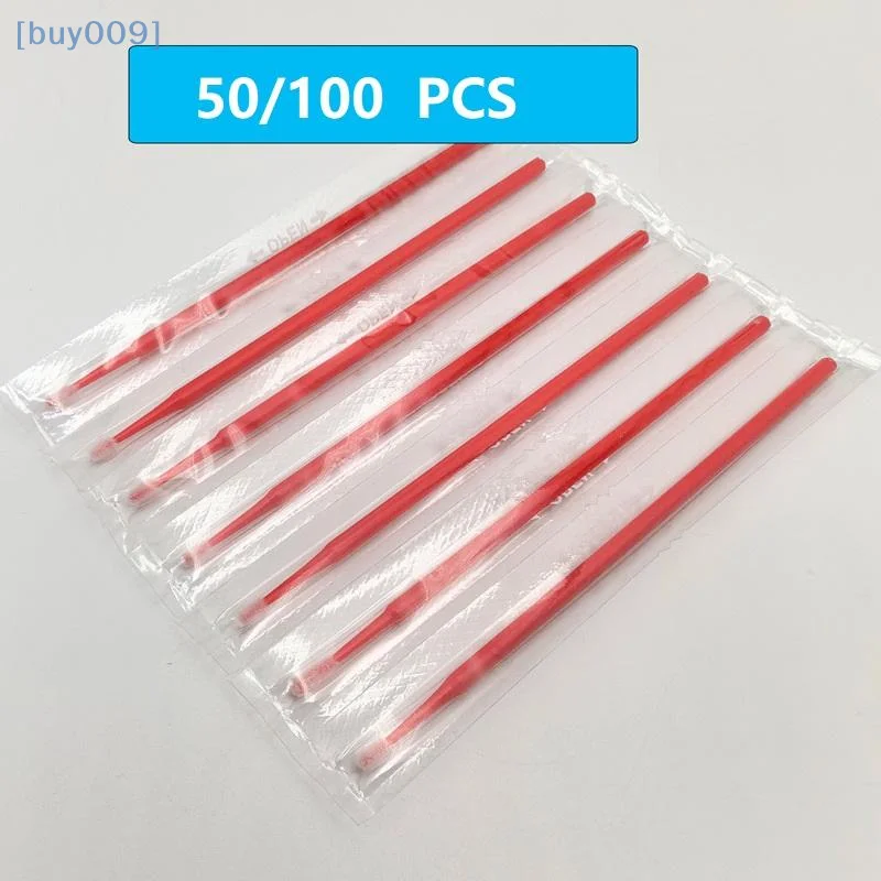 50/100 Pcs Micro Brush Disposable Lash Removing Swab Microbrush Mascara Wands Applicator Eyelash Extension Makeup Brushes Tools