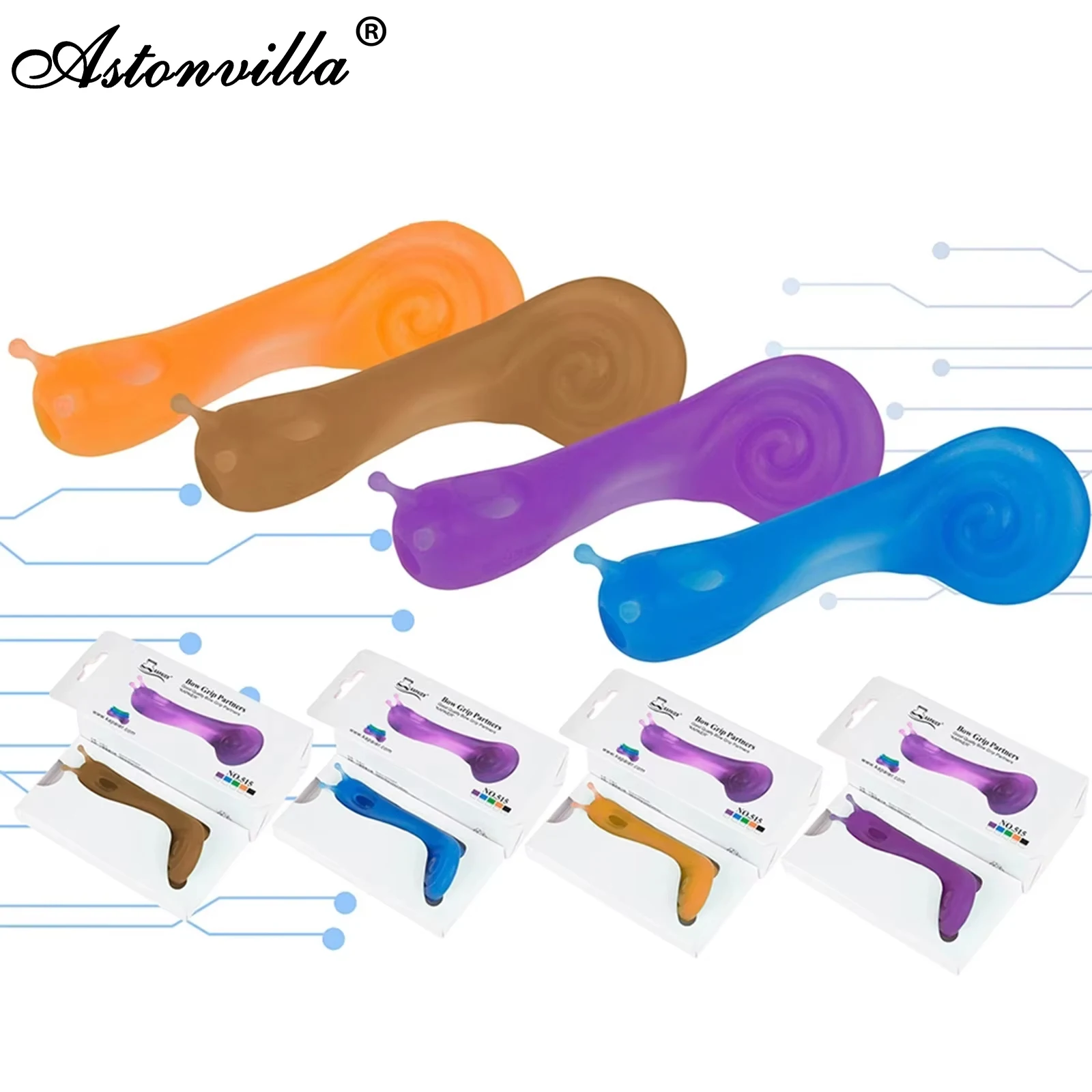 Violin Accessory Bow Corrector Snail ABS NO.515 Universal Violino Hold Bow Posture Corrector for Beginner Stringed Parts