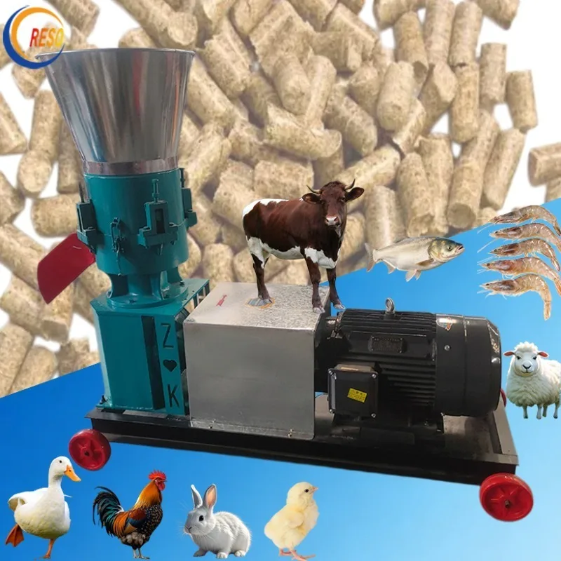 Discount Pillet Machine Chicken Feed Pellet Animal Cattle Feed Pellet Machine Pellet Machine Animal Feed