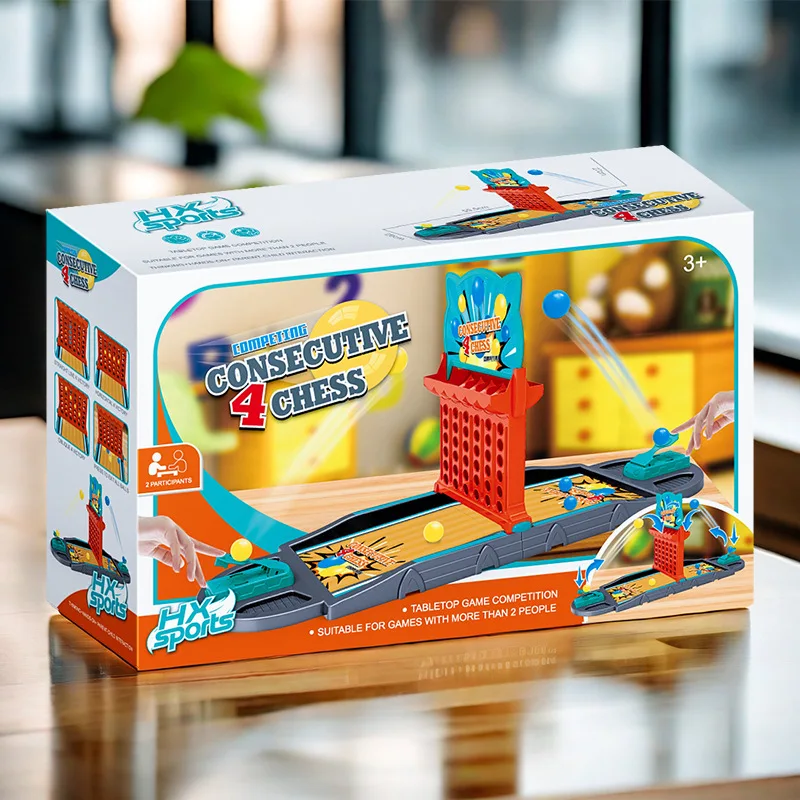 Children's Classic Desktop Strategy Board Game Four Flag Game Parent-Child Toy Gift