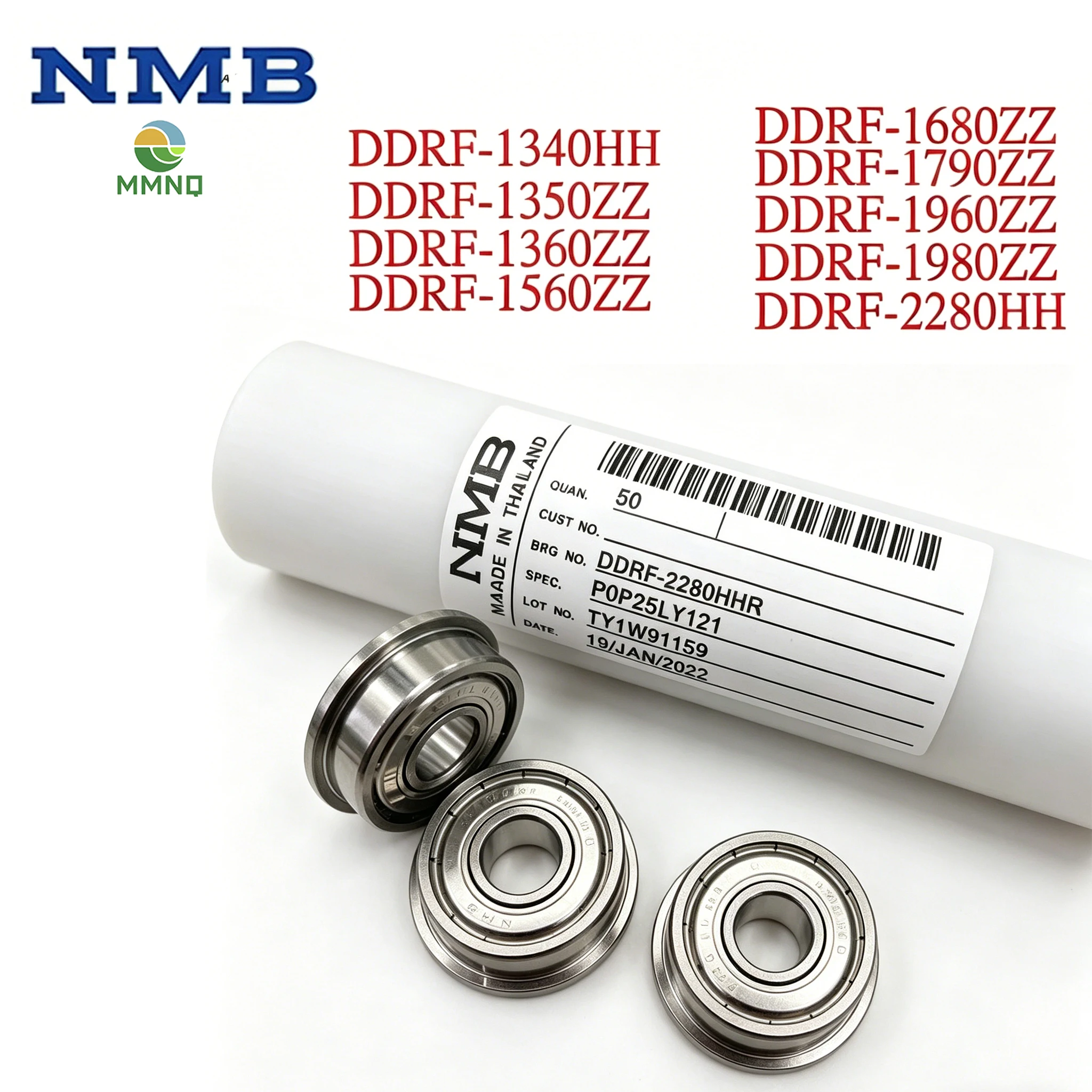 10PCS Original NMB DDRF Series Bearing DDRF-1340HH DDRF-1350ZZ DDRF-1360ZZ High Speed Miniature Ball Bearing