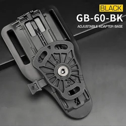 Holster Adapter Belt Loop Adjustable Paddle for KYDEX Holster Waist Platform Hunting Accessories for Glock 17 19 M9 1911 P226
