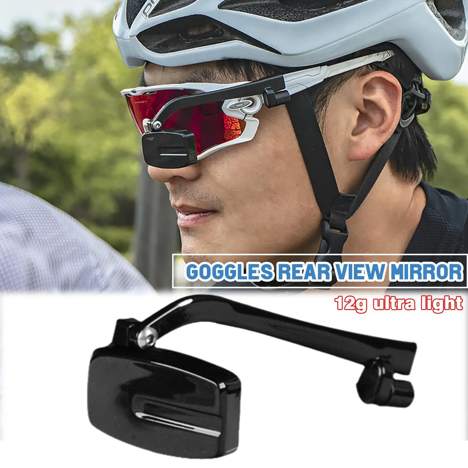 Bike Bicycle Cycling Riding Glasses Rear View Mirror 360 Rearview Adjustment Rear View Eyeglass Mount Riding Equipment