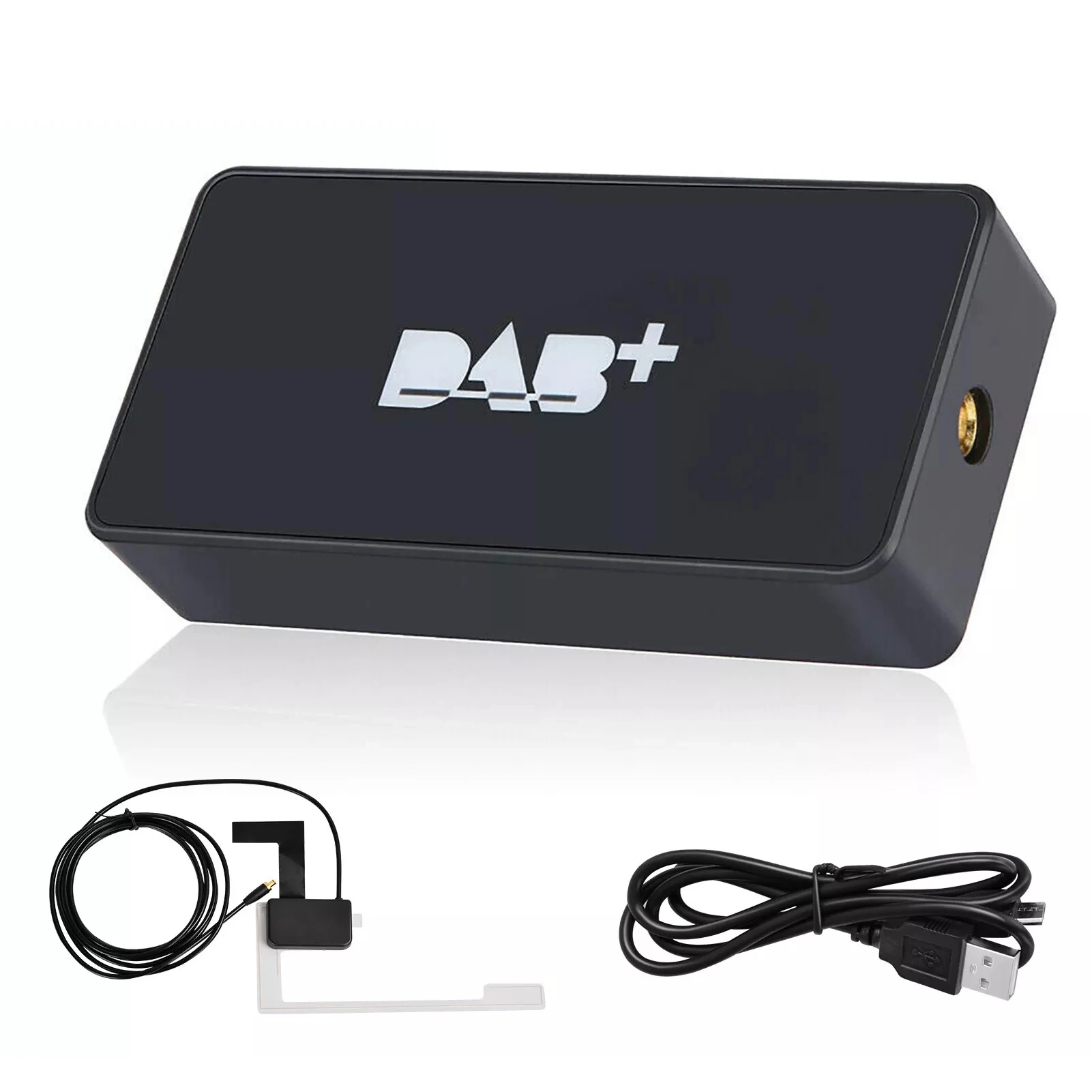 

Car DAB+ Digital Radio Box DAB+ Receiver Antenna Aerial USB Interface Portable for Android Car Radio Stereo