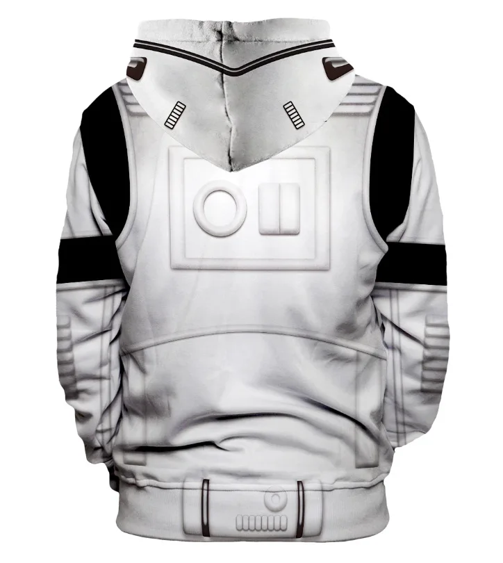 New Star Wars Mandalorian Warrior Stormtrooper Cosplay Hoodies Sweatshirt Hooded Pullover Teenager Adult Sportswear Jackets Coat