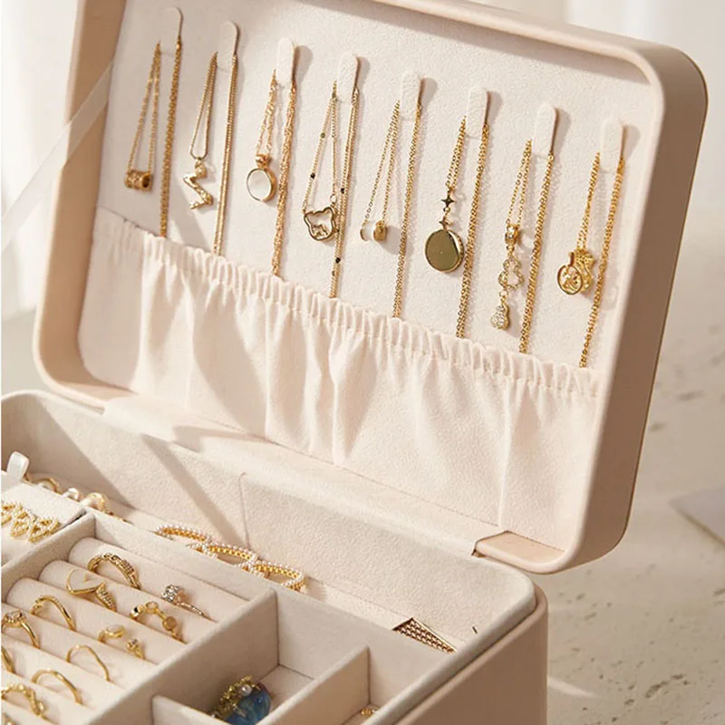Jewelry Storage For Earring, Ring, Necklace, Bracelets Gifts For Girlfriend Jewelry Storage Organizer For Gift Wrap Storage