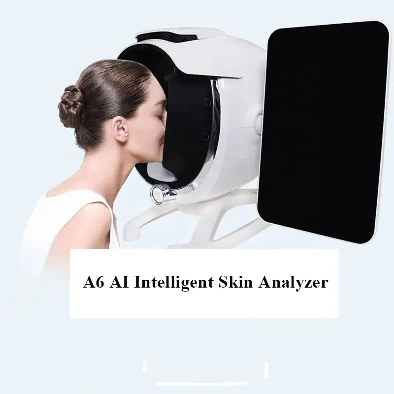 Professional Salon Facial AI Skin Scanner Analyzer 8 Spectrum 3d Facial Skin Analyzer Machine Skin Tester Face Analysis Equipmen