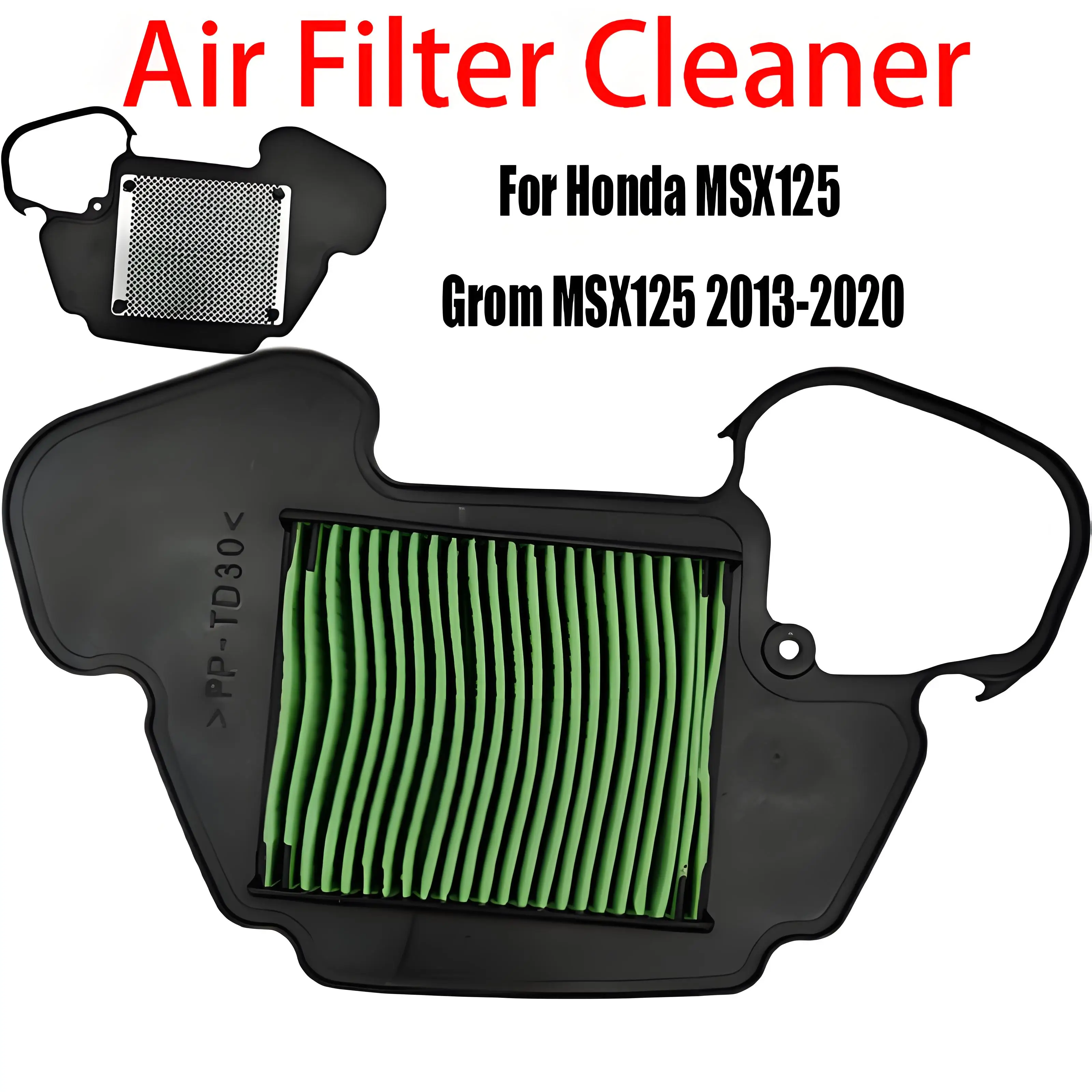 

For Honda MSX125 Grom MSX125 MSX 125 2013 2014 2015 2016 2017 2018 2019 2020 Motorcycle Replacement Engine Air Filter Cleaner
