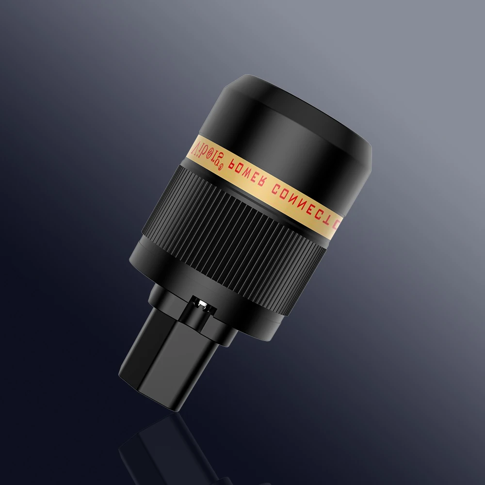 Pair Viborg VE501S+VF501S Pure Copper Silver plated Eu plug SCHUKO POWER CONNETOR