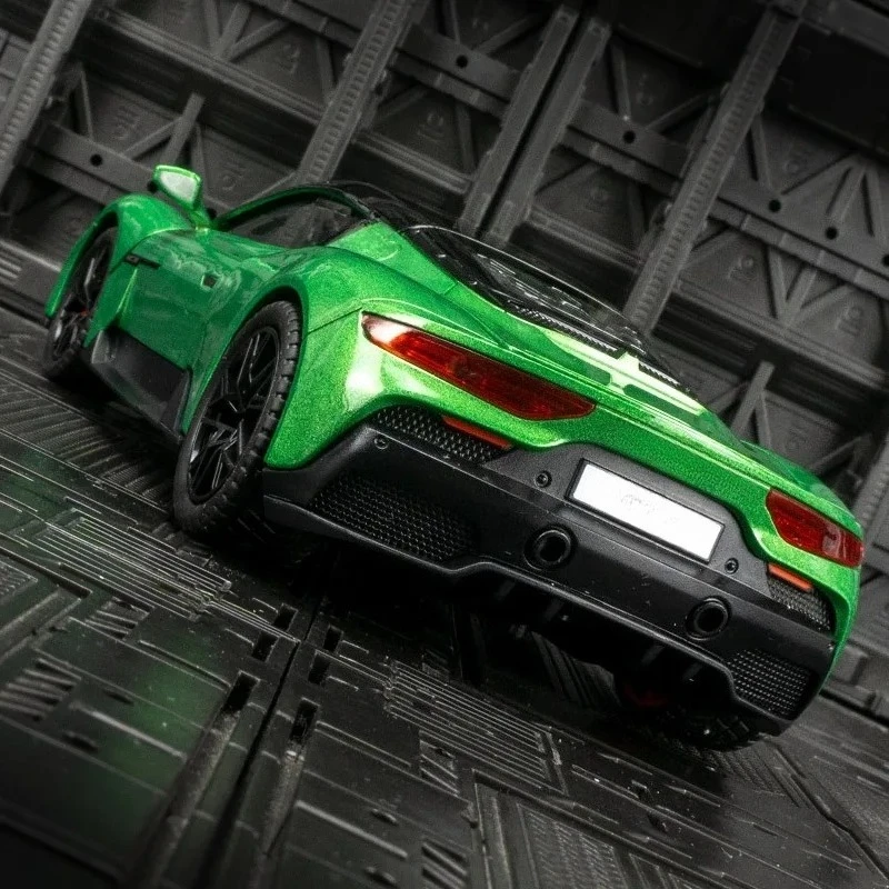 Para 1:22 maserati mc20 liga supercar modelo portas de carro e capô do motor tronco pode ser aberto com funções de som e iluminação