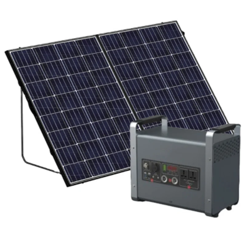 Emergency Solar Power Station 2000 Watt Lifepo4 Mobile Solar Power Generator For Pad And Cell Phones