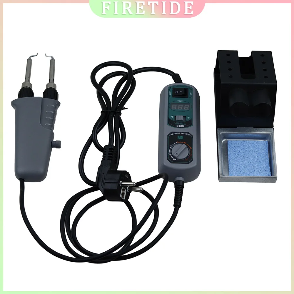 

938D Portable Hot tweezers Mini Soldering Station Hot Tweezer for BGA SMD repairing Portable Hot tweezers
