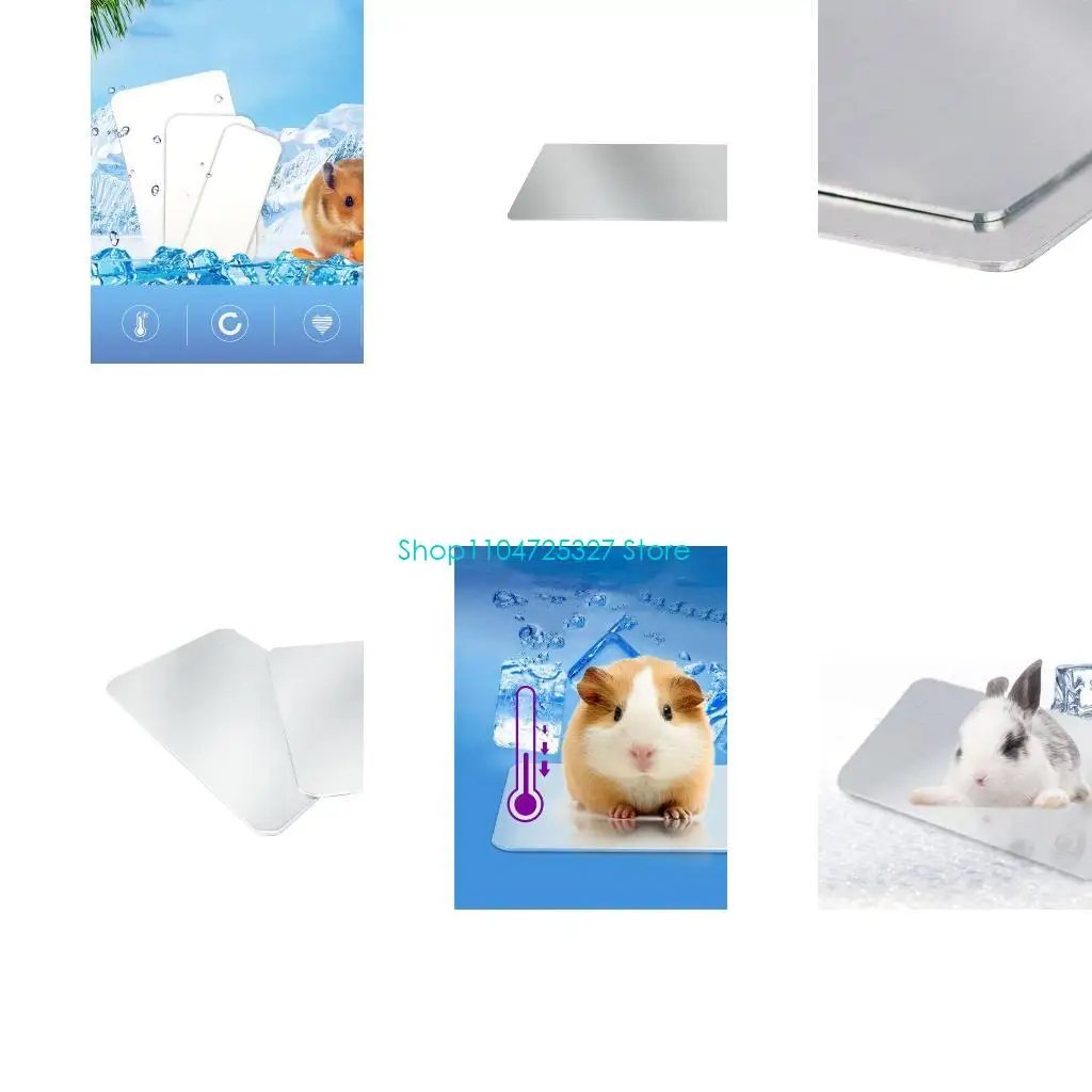 D8KF Haustier Käfig Schlafen Bett Platte Kühl Pad für Bunny Welpen Haustier Kaninchen Kühl Matte