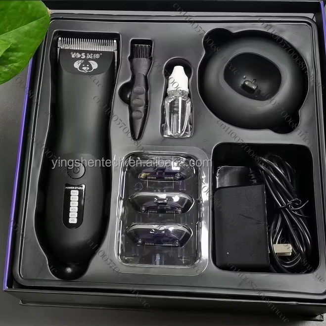 

Dog Show Pets Hair Clipper OEM logo Animal Horse Dog Barber Wireless Clippers Super Powerful Detachable Pet Dog Clipper Machine