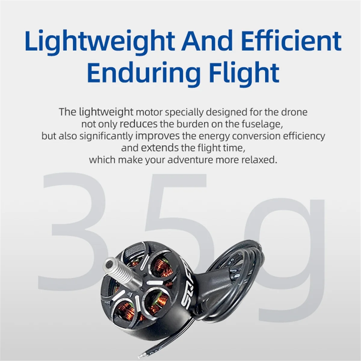 M20K S2207 6S 8S Brushless Aeromodelling Motor High Efficiency High Torque for 5 Inch Drones 1500KV