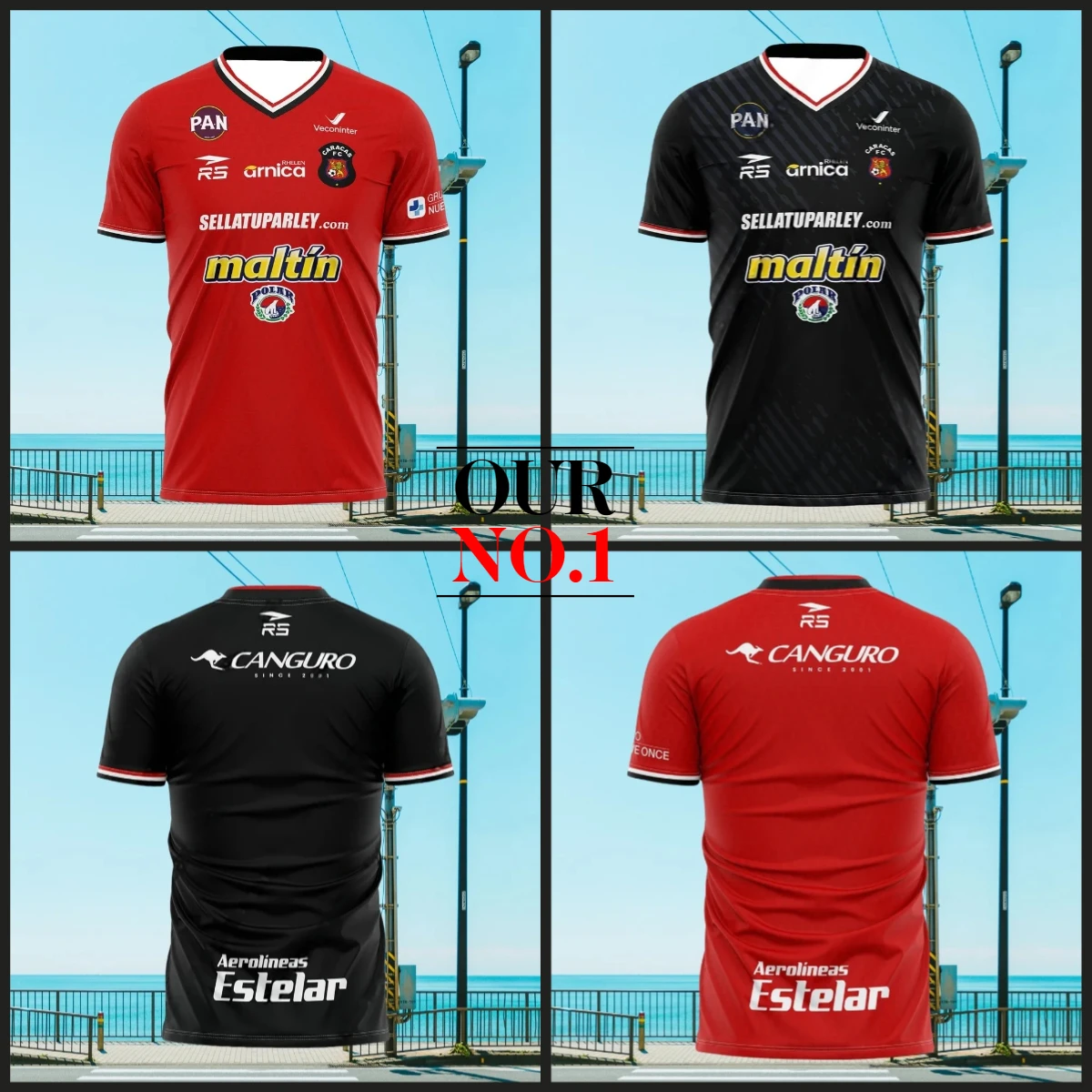 

MOTO 25-26 New Arrive Style Caracas FC Home Shirt Soccer Jersey Man Women Sport Comfort T-Shirt Daily Exercise 3D Fashion Tee