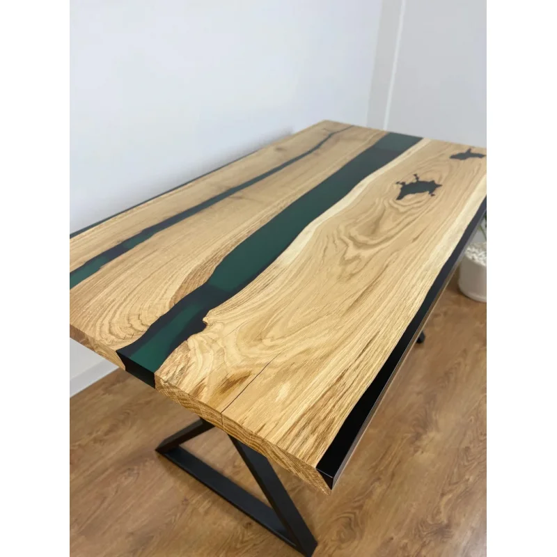 custom.Live Walnut Wood Epoxy Table, Epoxy Dining Table, Epoxy Table, Resin River Table, Kitchen Table,% HANDMADE