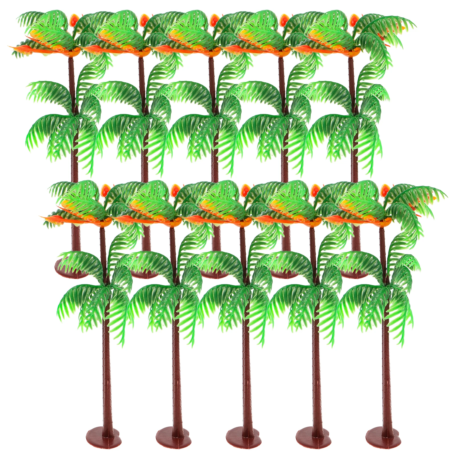 

10 Pcs Micro Landscape Landscaping Artificial Tree Indoor Fake Plants Accessories