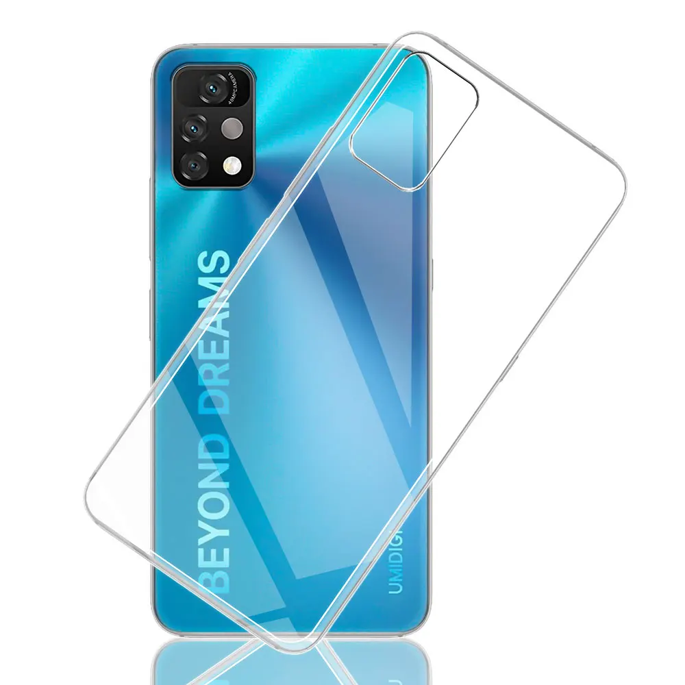 For Umidigi A11 Pro Max Clear Case Silicon Soft Cover For Umidigi A11ProMax Phone Case For A11 ProMax Clear Ultra Thin Bumper