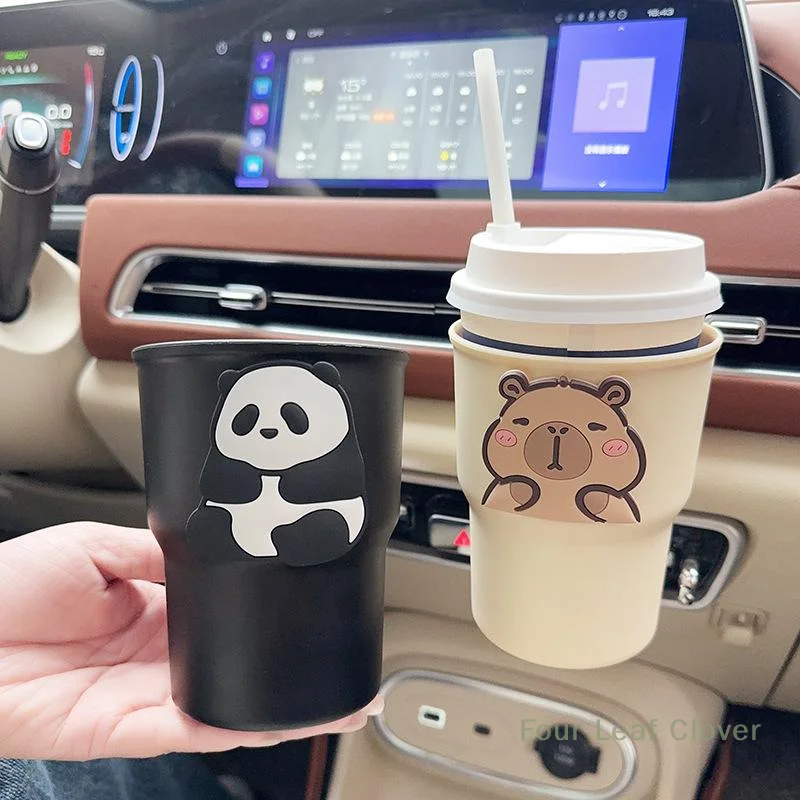 

Plastic Cup Holder Dual-use For Car Door Air Outlet Auto Drink Rack Storage Bin Auto Back Seat Cup Holder For Car Accessories