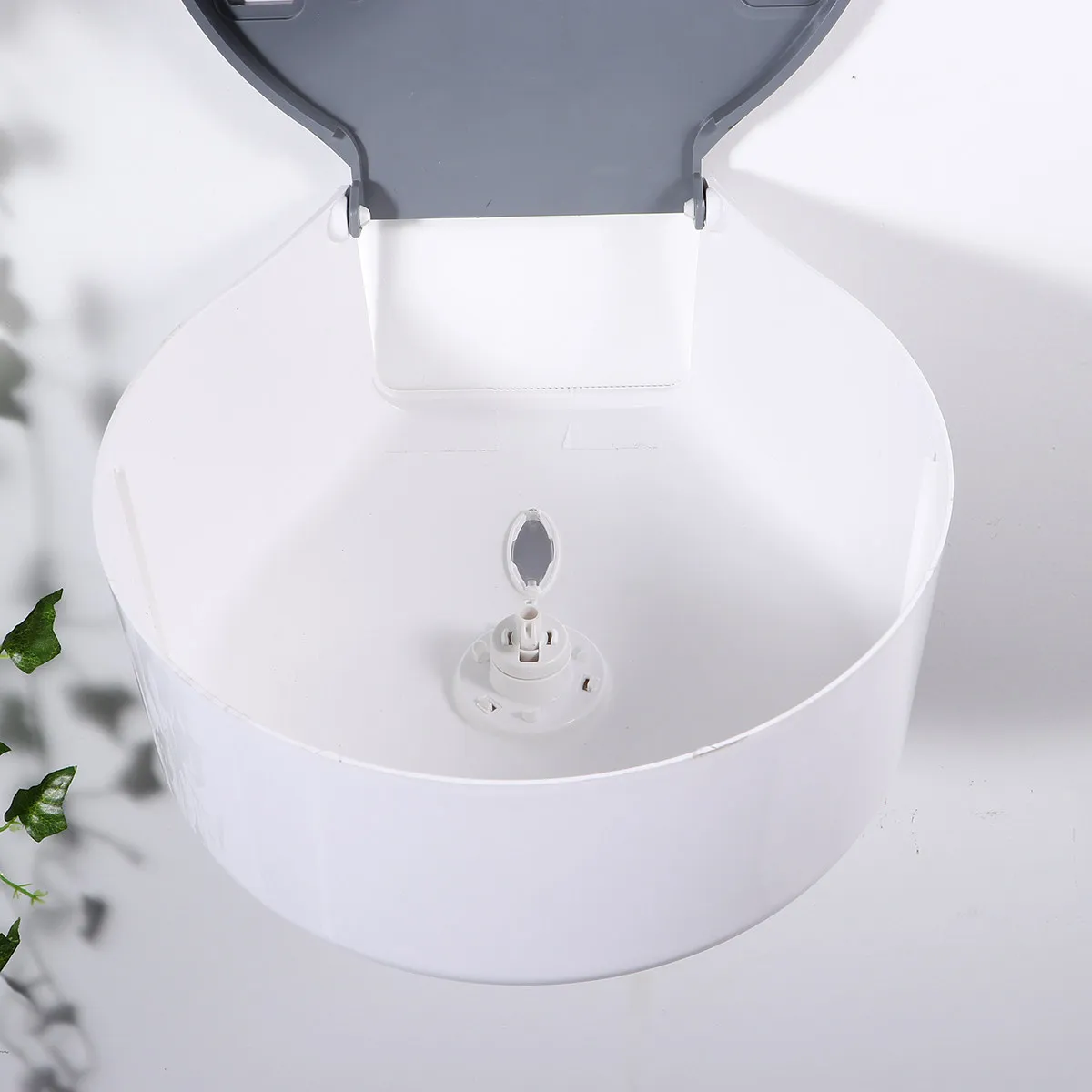 Wall Mounted ABS Tissue Dispenser with Locking Key Design for Public Restrooms Hotels Offices Schools Banks Hospitals Clutter