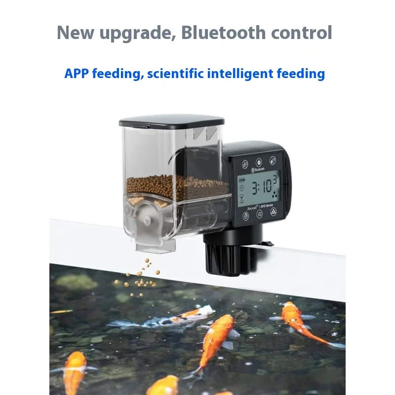 jebao jecod fish tank Bluetooth feeder 250ML 500ML intelligent timed ornamental fish turtle food aquarium