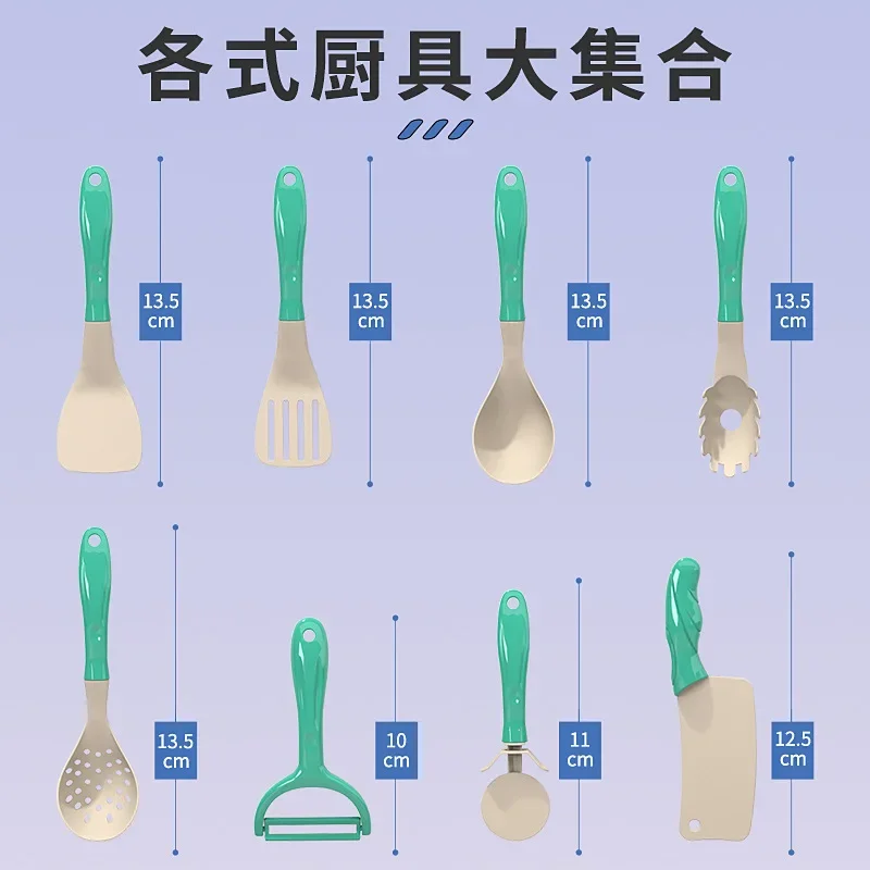 Fingir jogar brinquedos simulado maçã cozinha frutas talheres brinquedo reconhecimento do bebê de forma e cor crianças diy presente criativo