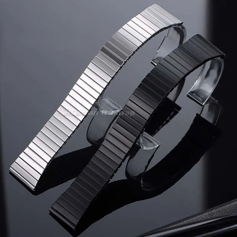 세이코 유니버설 팔찌에 대한 삼성 갤럭시 시계 확장 금속 시계 밴드에 대한 화웨이에 대한 탄성 스테인레스 스틸 스트랩 20mm