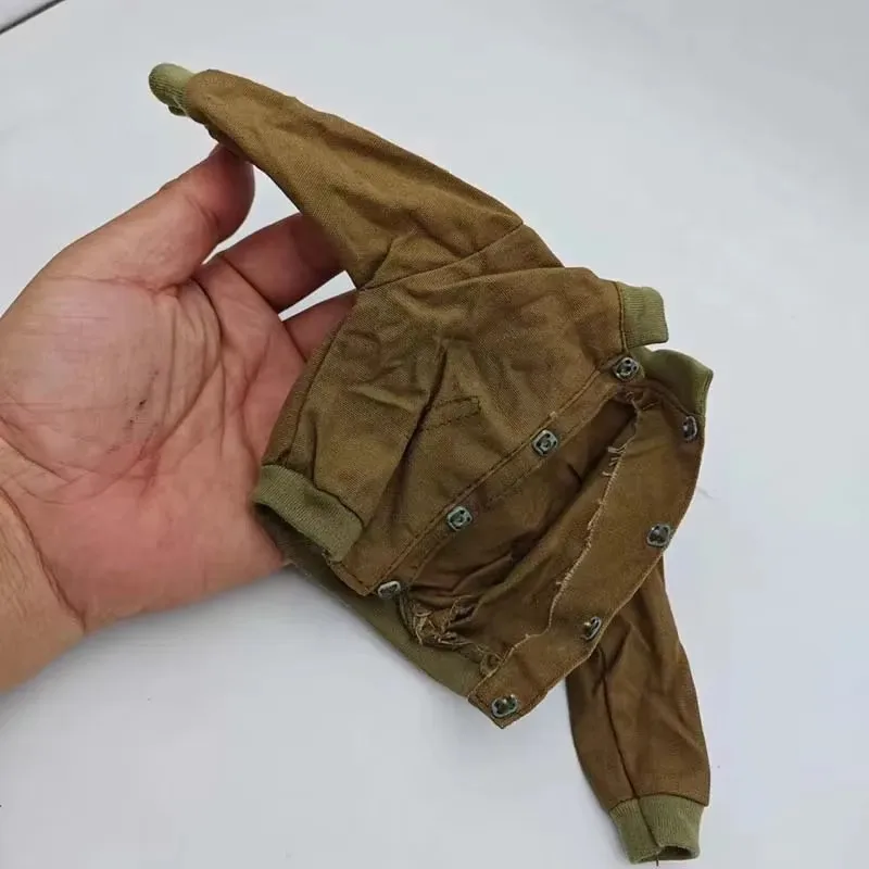 Suéter masculino a escala 1/6, uniforme del ejército alemán de la Segunda Guerra Mundial, Tops, abrigo de manga larga, chaqueta, modelo de ropa para muñeca de cuerpo de soldado de 12"