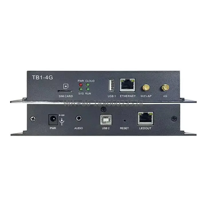 Multimedia Player LED Display Box TB1 Indoor/Outdoor Wifi USB Led Screen Indoor/Outdoor LED Advertising Equipment