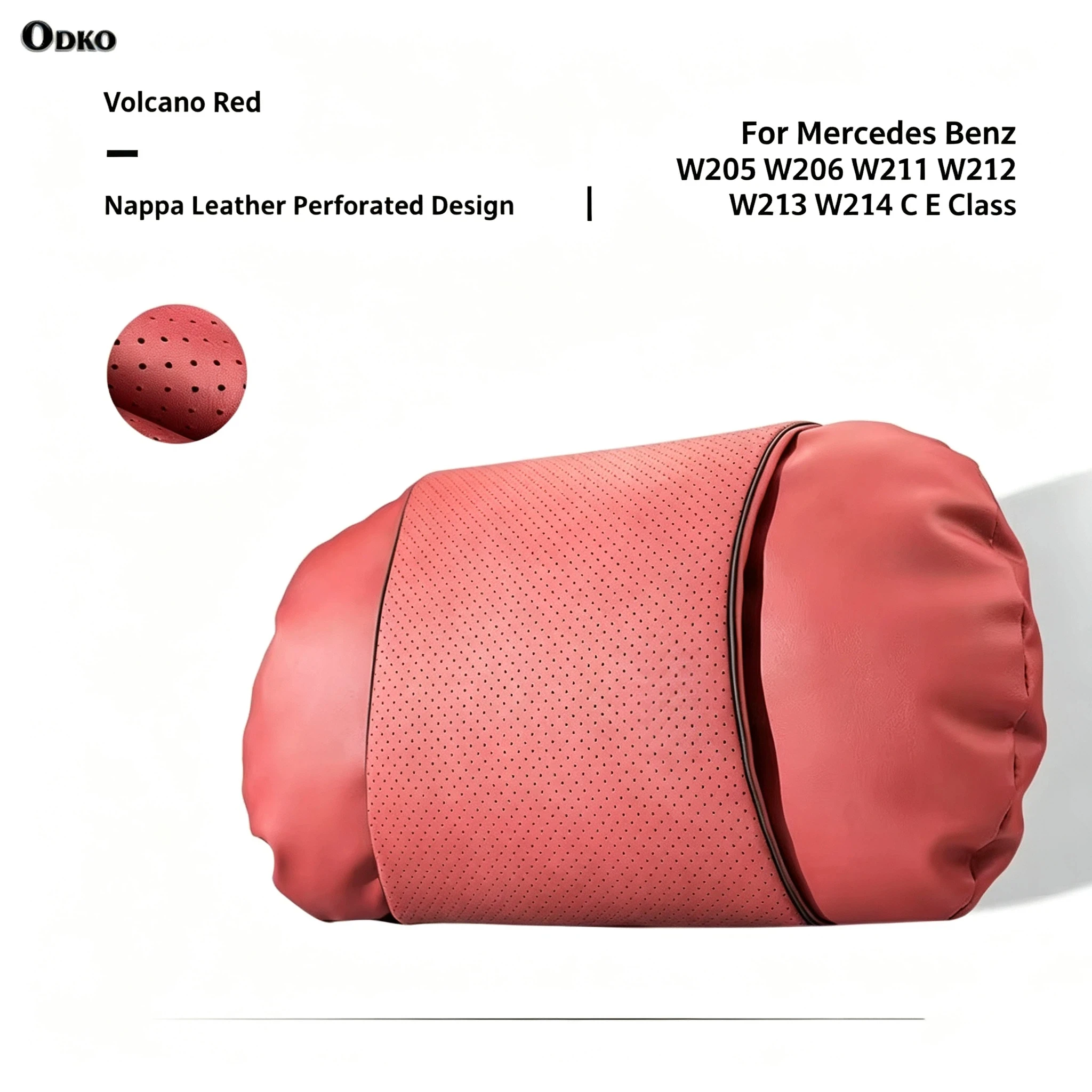 Car Seat Headrest Restraint Auto Safety Head Neck Rest Relax Pillow For Mercedes Benz W205 W206 W211 W212 W213 W214 C E Class