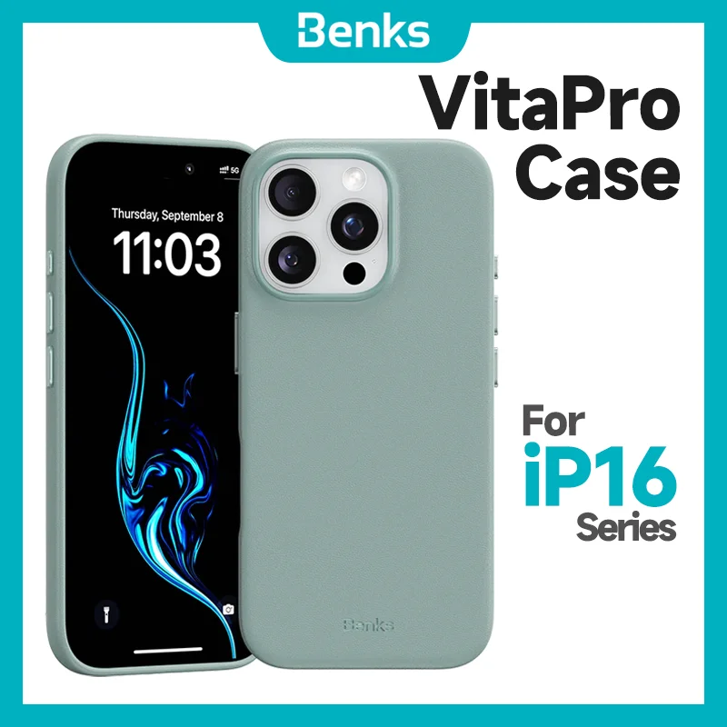 Benks VitaPro magnetic mobile phone shell suitable for iPhone 16 Plus Pro Max