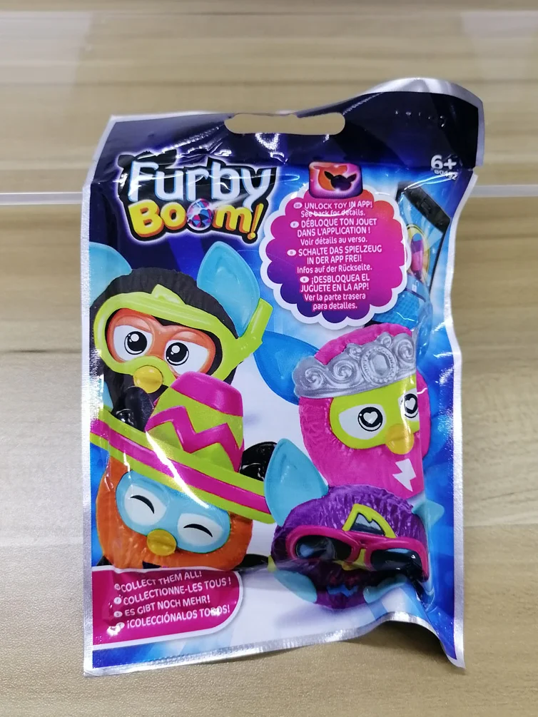 Hasbro Furby Boom Dolls Toys Mini Figurine Collection Cute Birds Children Gifts