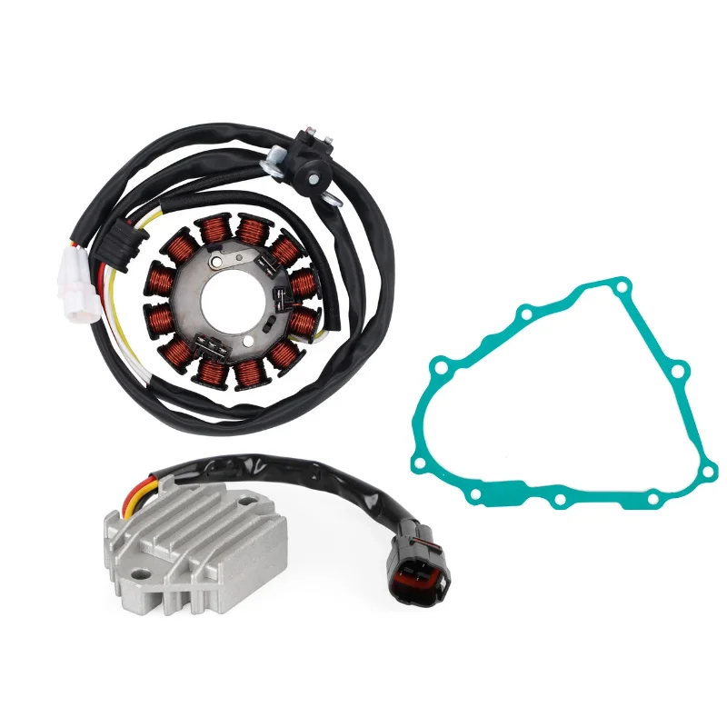 Regulator Magneto & Stator & Gasket set Kit for Yamaha YFZ 450R 450 X ATV 2004-2008 5TG-81410-00 5TG-81960-00