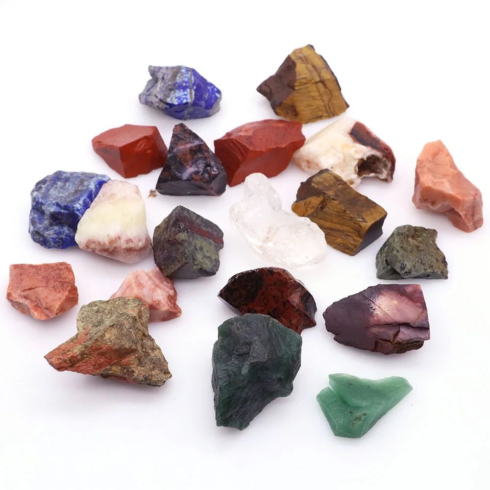 

Random Mix Irregular Raw Stone Natural Crystal Gemstone Jewelry Healing Quartz Chakra Gem Birthday Gift Home Aquarium Decoration