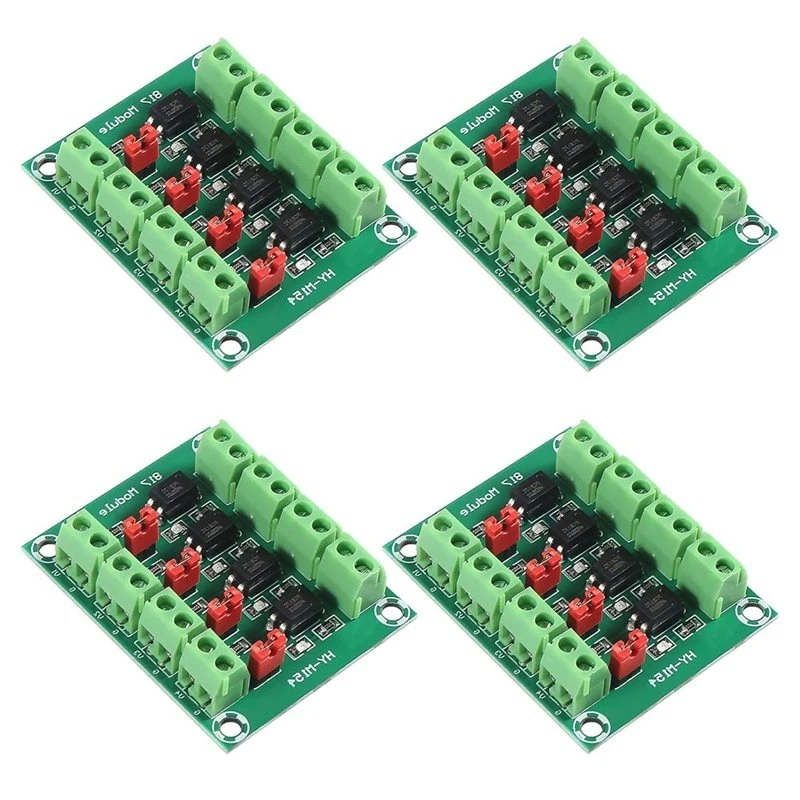 4Pcs PC817 Optocoupler Isolation Module