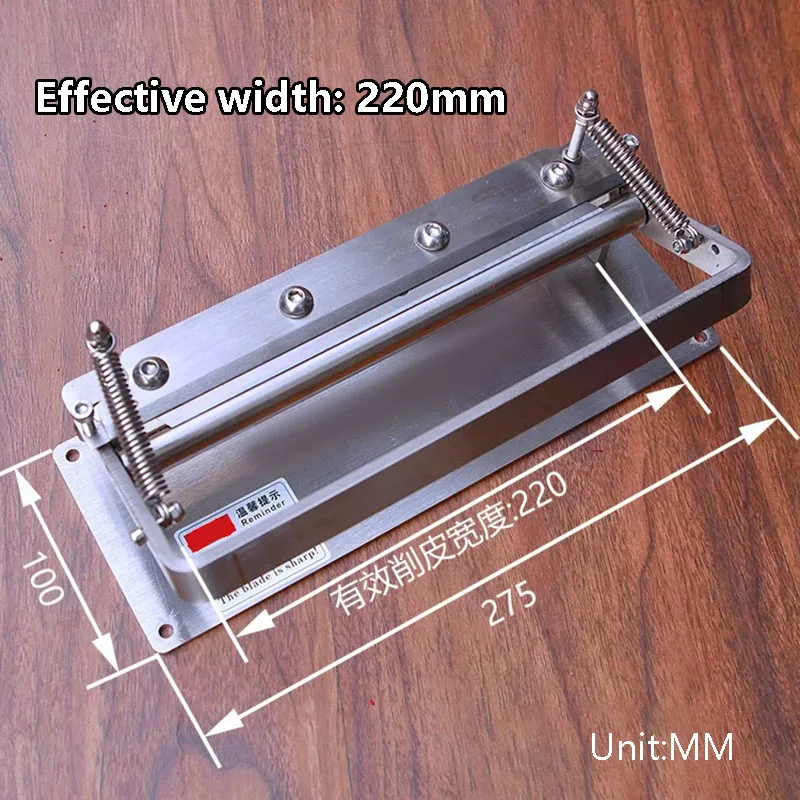 دليل الجلود أرق جلد البقر مجرفة أرق السلع الجلدية مجرفة حافة آلة تقشير السلع الجلدية اليدوية عدد وأدوات