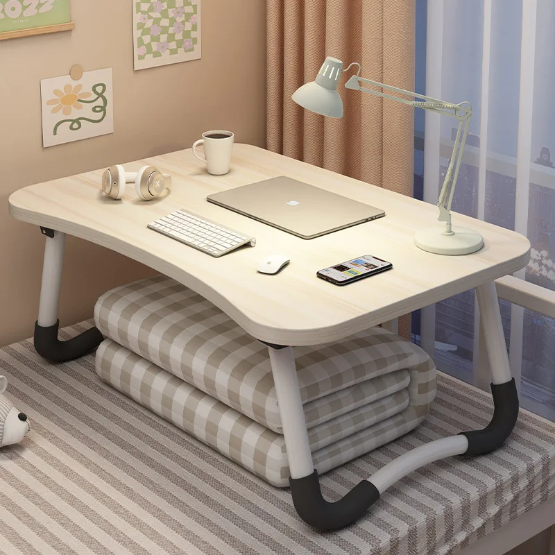 Bed Small Table Student Bed Study Table Dormitory Desk Bed Computer Lazy Bay Window Foldable