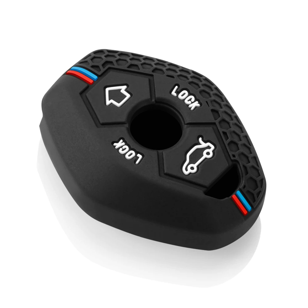 Housse de protection en Silicone pour clé de voiture, pour BMW X5 E53 X3 F83 E46 E39 E38 E60 E63 E61 E64 série 3 5 7 330i Z3 Z4 E85 E86 M5 325i