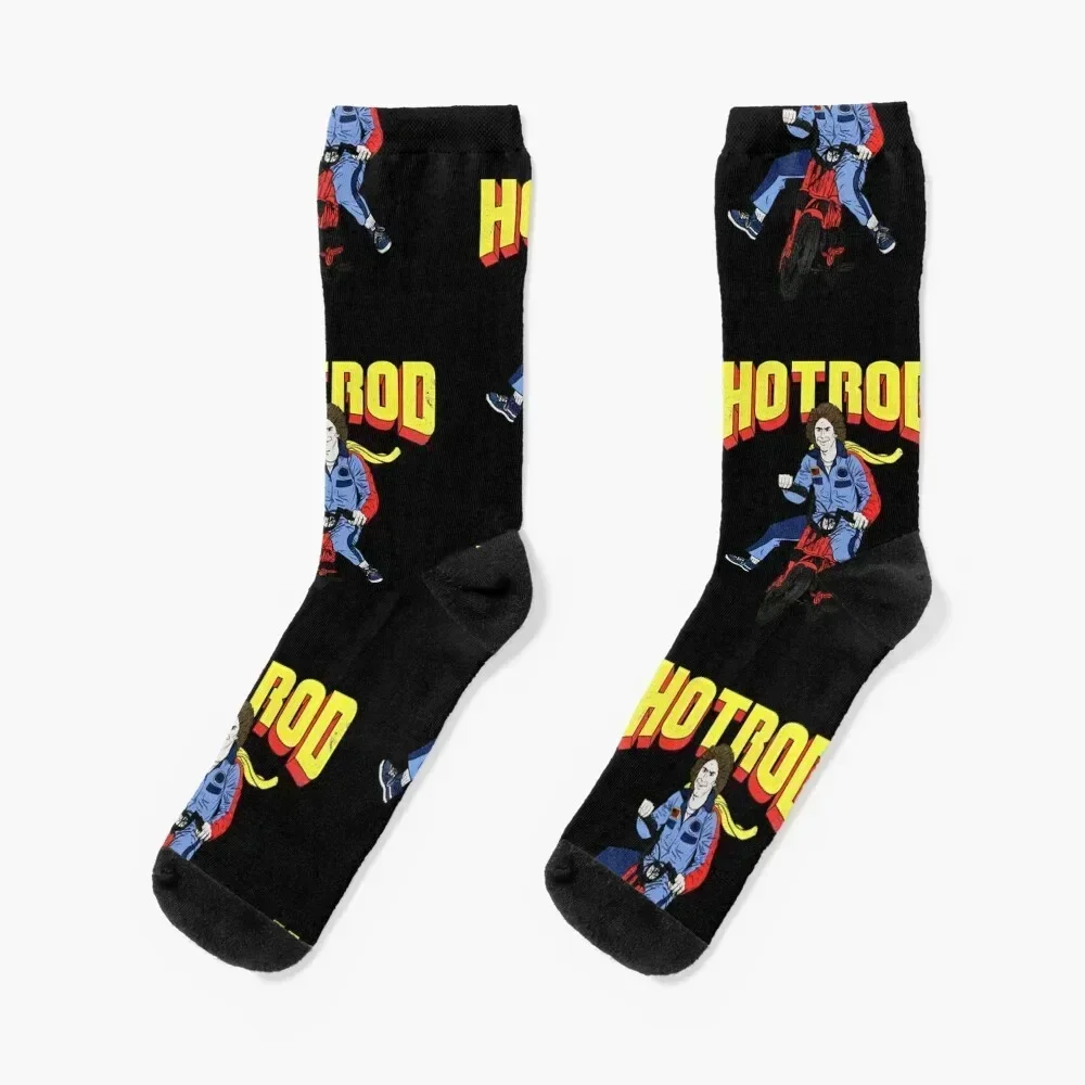 Hot Rod Humor Lonely Island Comedy Andy Film Movie Socks cotton fashionable Ladies Socks Men's