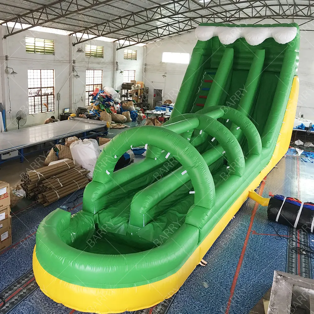

Wet Dry Water Slide Outdoor Indoor Commercial Grade Inflatable Slide with Pool for Kids Adults Birthday Party Rental Quality