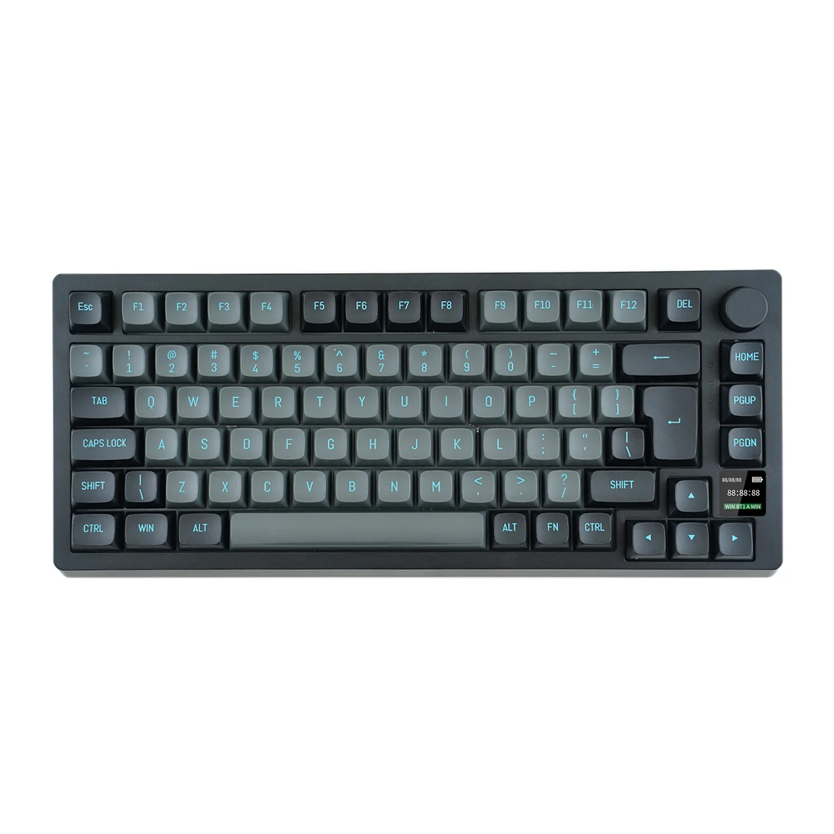 

Mathew MK75 Max ISO Layout 75% Keyboard UK Hot Swap 3Mode 2.4Ghz/BT/Wired Mechanical Gaming Keyboard