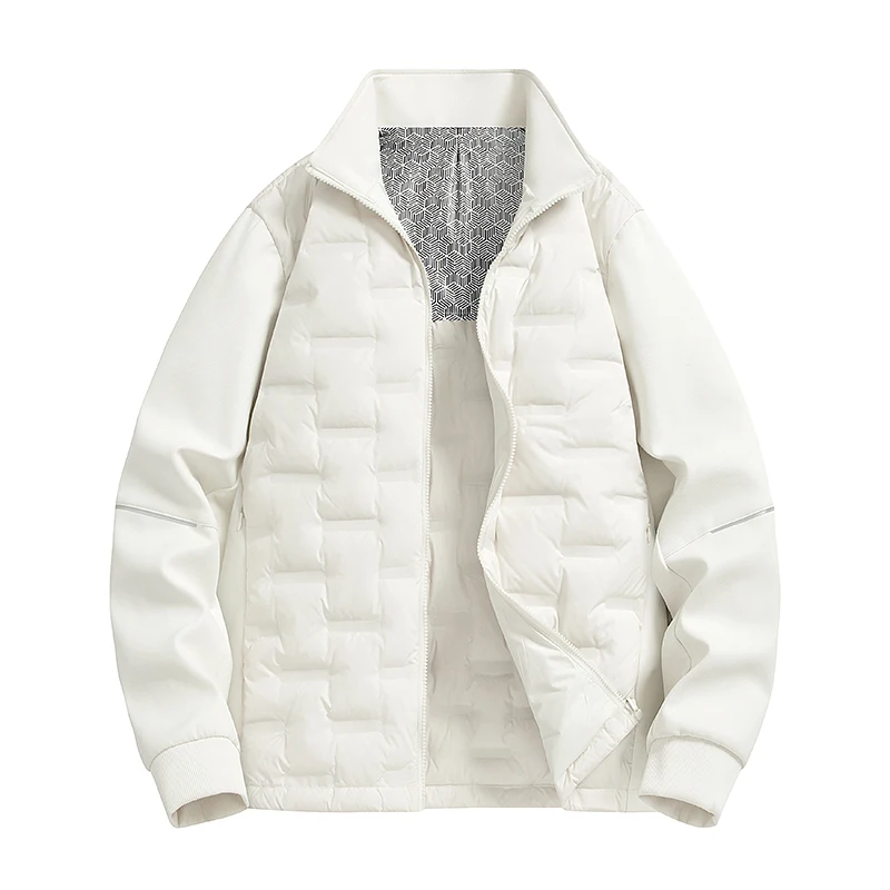 

Зимний легкий пуховик, мужская и женская куртка на белом утином пуху, водонепроницаемая термопарка высокого качества, мужская, большие размеры 6XL