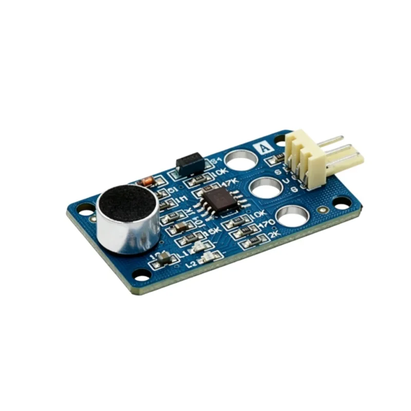 DC3.3–5V LM2904 Analog Sound Intensity Detection Module Decibel Level Sensor with Electret Microphone Noise-Activated Control