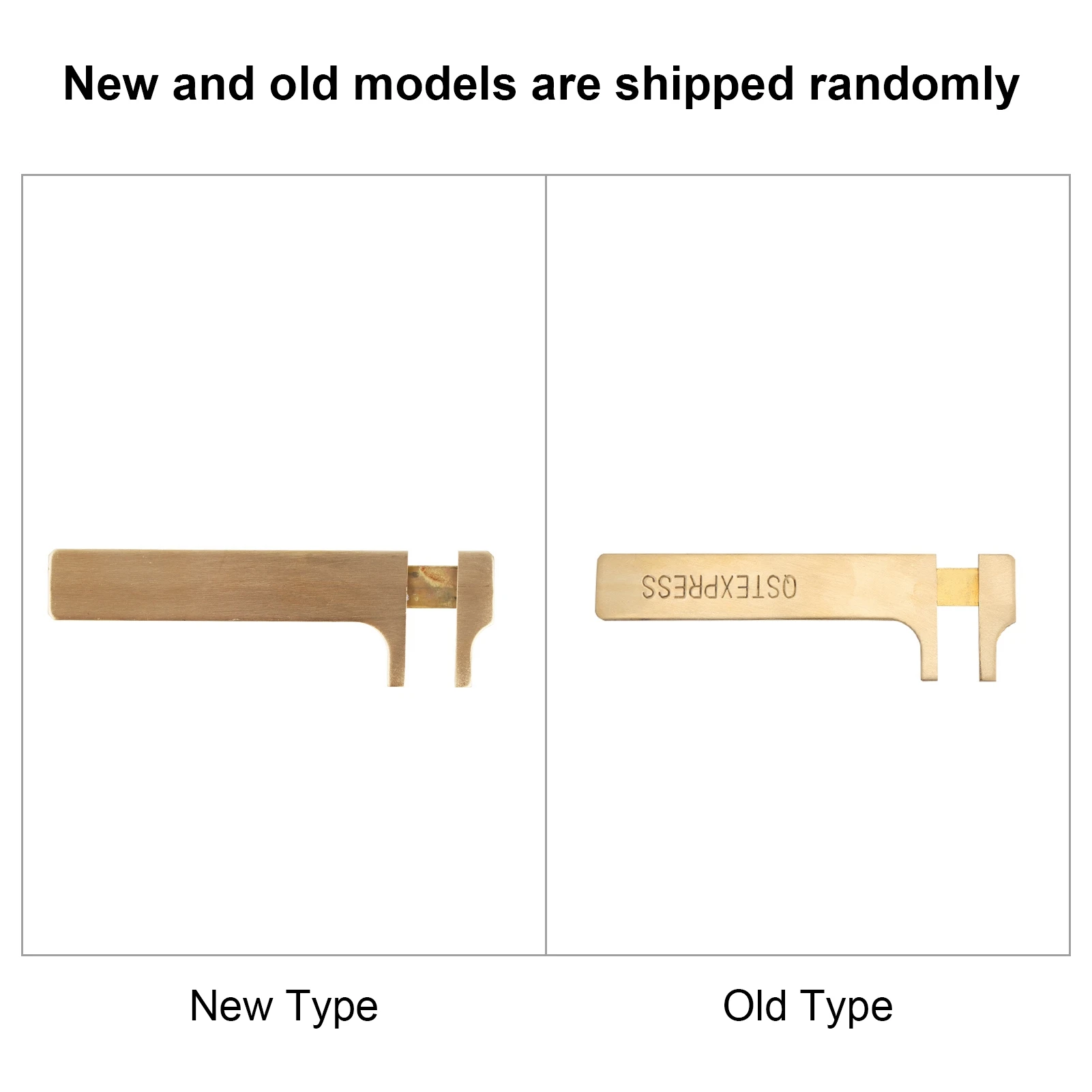 Brass Sliding Gauge Vernier Caliper Ruler Measuring Tool Double Scales mm/inch Caliper Ruler Double Scale Vernier Caliper